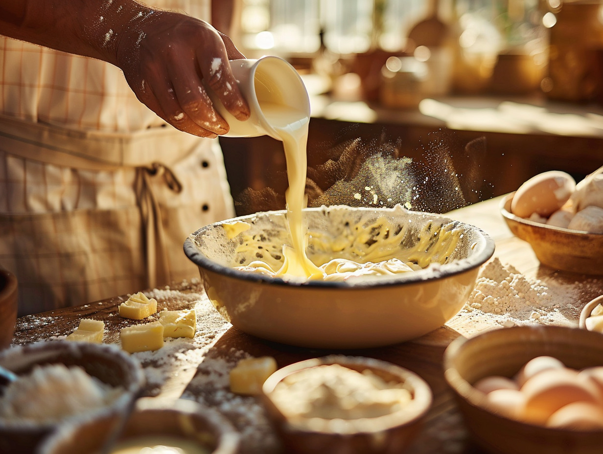 béchamel épaississement