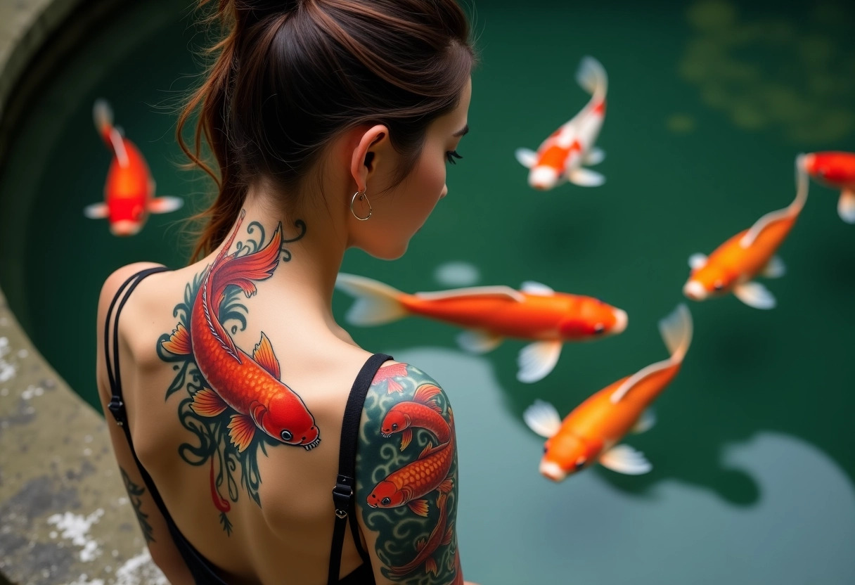 carpe koi tattoo