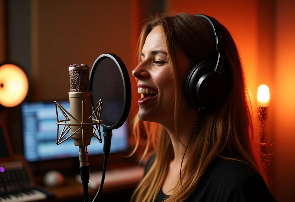 jeune chanteuse française