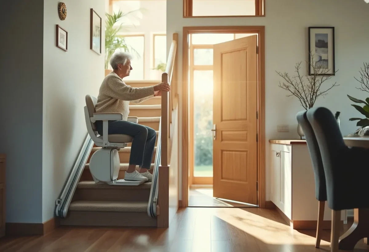 Monte-personne pour escaliers : une solution pratique pour plus d’indépendance